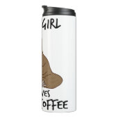 スロッツコーヒーが大好きな女の子 タンブラー (回転右)