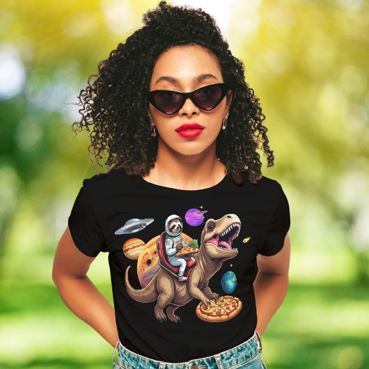 スロッツピザTレックス宇宙アドベンチャー Tシャツ