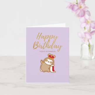 スロッツロイヤリティ誕生日カード カード