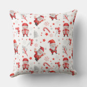 スロットとキツネカスタマイズの文字と名前20"X20" クッション (裏面)