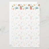 スロットとフレンズのパターン 便箋 (正面/裏面)