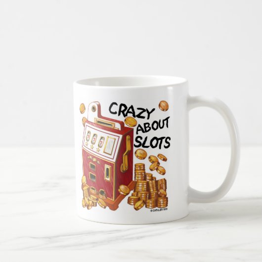 スロットに夢中 コーヒーマグカップ (右)