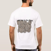 スロットに私を導いて下さい Tシャツ (裏面)