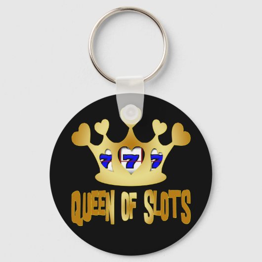 スロットのクイーン キーホルダー (正面)