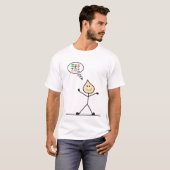 スロットを遊ぶことについて考えること Tシャツ (正面フル)