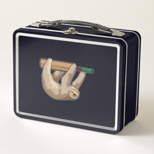 スロットアットクリケットウィズクリケットこうもり メタルランチボックス (正面)