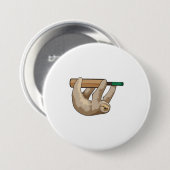 スロットアットクリケットウィズクリケットこうもり 缶バッジ (正面&裏面)