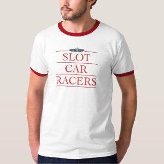 スロットカーのレーサーのTシャツ Tシャツ