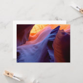 スロットキャニオンシーニック カード (正面/裏面インサイチュ)