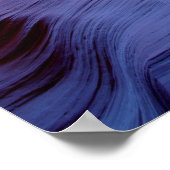 スロットキャニオン風光明媚 ポスター (角)