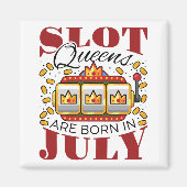 スロットクイーン生まれは7月 マグネット (正面)