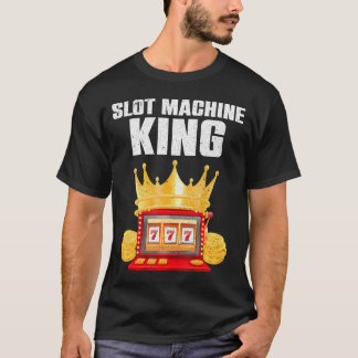 スロットクールマシン愛好家ボーイズCasino Gambler.png Tシャツ