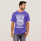 スロットマおもしろいシンビールカジノラスベガスギャンブラー Tシャツ (正面フル)