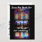 スロットマシンの保存愛で幸運な日付 セーブザデート (正面/裏面)