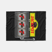 スロットマシンの恋人 フリースブランケット (正面(横))