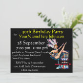 スロットマシンの第50誕生会 招待状 (スタンド正面)