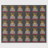 スロットマシンギャンブラーカジノ女王 ラッピングペーパー (フラット)