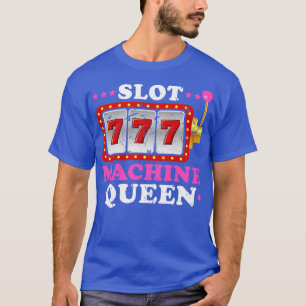 スロットマシンギャンブラー型カジノプレーヤー賭博 Tシャツ