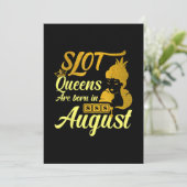 スロットマシンクイーン威厳がある誕生日 シーズンカード (スタンド正面)