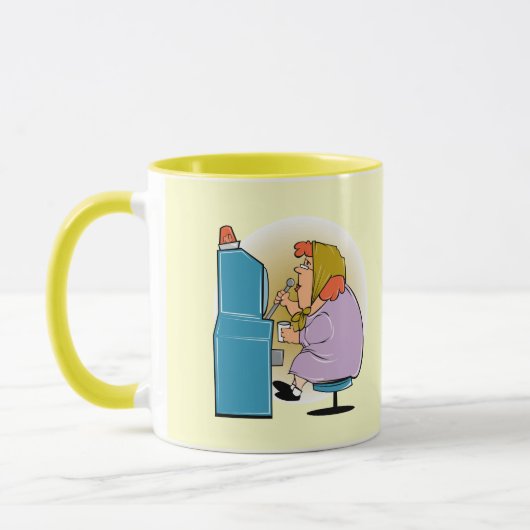 スロットマシンスロット-勝つべき演劇 マグカップ (左)