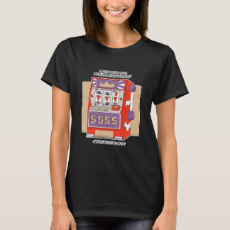 スロットマシンラッキーカジノボーナス Tシャツ
