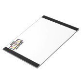 スロットマシン傾斜アイコン ノートパッド (アングル)