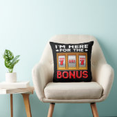 スロットマシン賭博カおもしろいジノファン クッション (椅子)