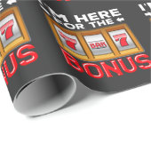 スロットマシン賭博カおもしろいジノファン ラッピングペーパー (ロールコーナー)