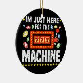 スロットマシン賭博ラバーカおもしろいジノ セラミックオーナメント (右)