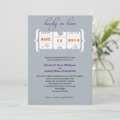 スロットマシン ウェディング インビテーション (スタンド正面)