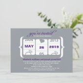 スロットマシン ウェディング インビテーション (スタンド正面)