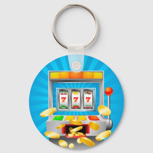 スロットマシン キーホルダー (正面)