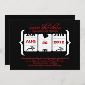 スロットマシン・セーブ・ザ・デート - 結婚式 セーブザデート (正面/裏面)