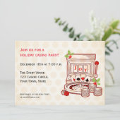 スロットマシン ホリデー ジョイ ご招待 招待状 (スタンド正面)