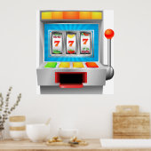スロットマシン ポスター (キッチン)
