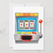 スロットマシン 招待状 (正面)