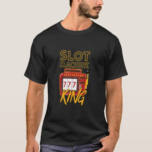 スロットマシーン賭博 Tシャツ (正面)