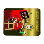 スロットママラッキー7の磁石 マグネット (横)