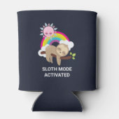 スロットモード有効おもしろいイラストレーション 缶クーラー (裏面)