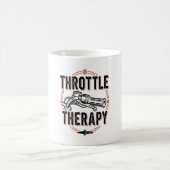 スロットルセラピーオートバイグリップ コーヒーマグカップ (中央)
