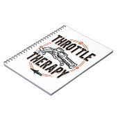 スロットルセラピーオートバイグリップ ノートブック (左側)