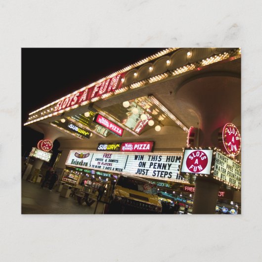 スロットAおもしろいラスベガス2007フォトポストカード ポストカード (正面)