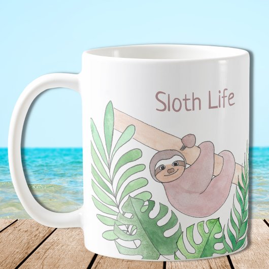 スロッパーソナライズされたスライフ コーヒーマグカップ