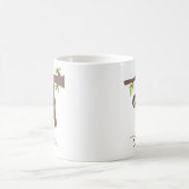 スロッパーソナライズされたトコーヒーマグ彼女のためのスロートギフト コーヒーマグカップ (中央)