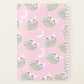 スロッパーソナライズされたトプランナー子供へ プランナー手帳 (裏面)