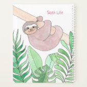 スロッパーソナライズされたト プランナー手帳 (裏面)