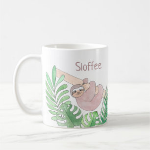 スロッパーソナライズされたフ コーヒーマグカップ