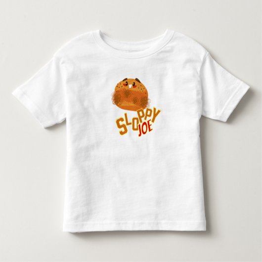 スロッピージョサンドイおもしろいッチ&かわいいスロッピージョー トドラーTシャツ (正面)