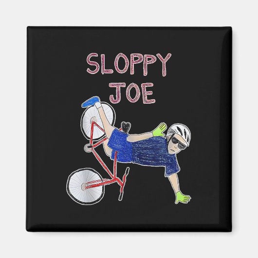 スロッピージョーおもしろいバイデン氏スロッピージョーバイデン氏おもしろいUsa マグネット (正面)