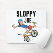 スロッピージョーランニングティーの国は乗馬のようである マウスパッド (マウス)